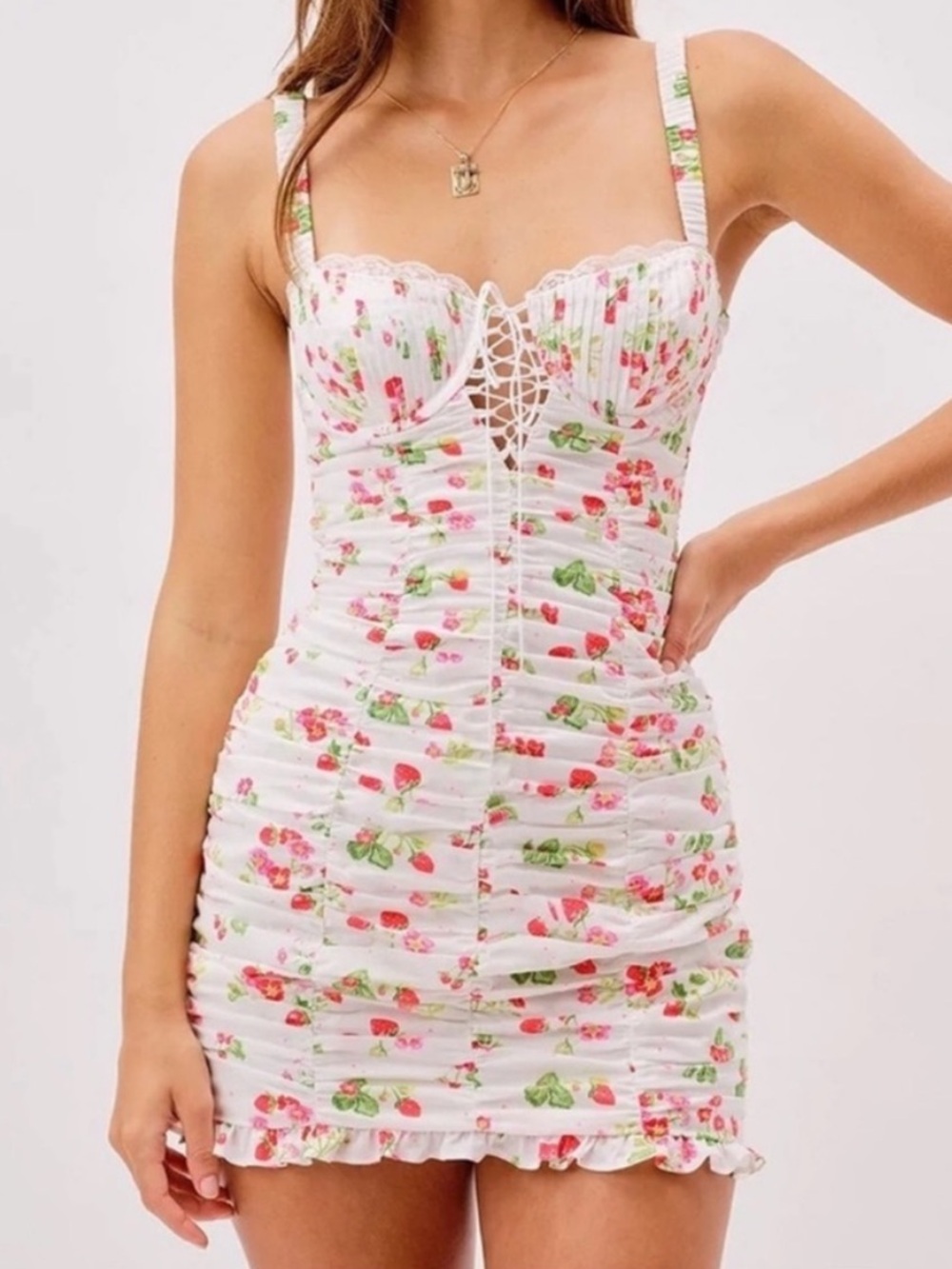 For Love And Lemons Celia Mini Dress M